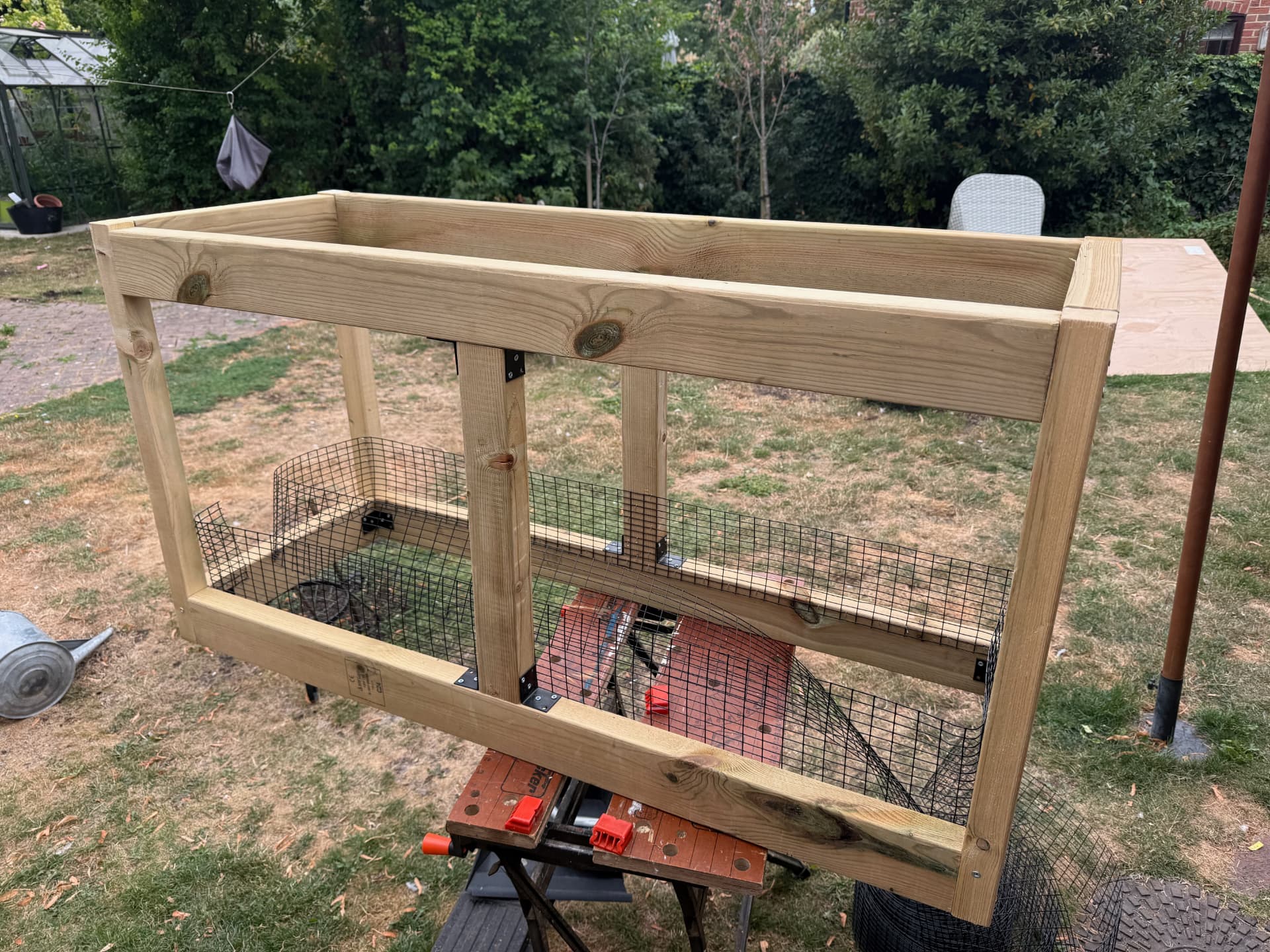 Solar hutch build step 1