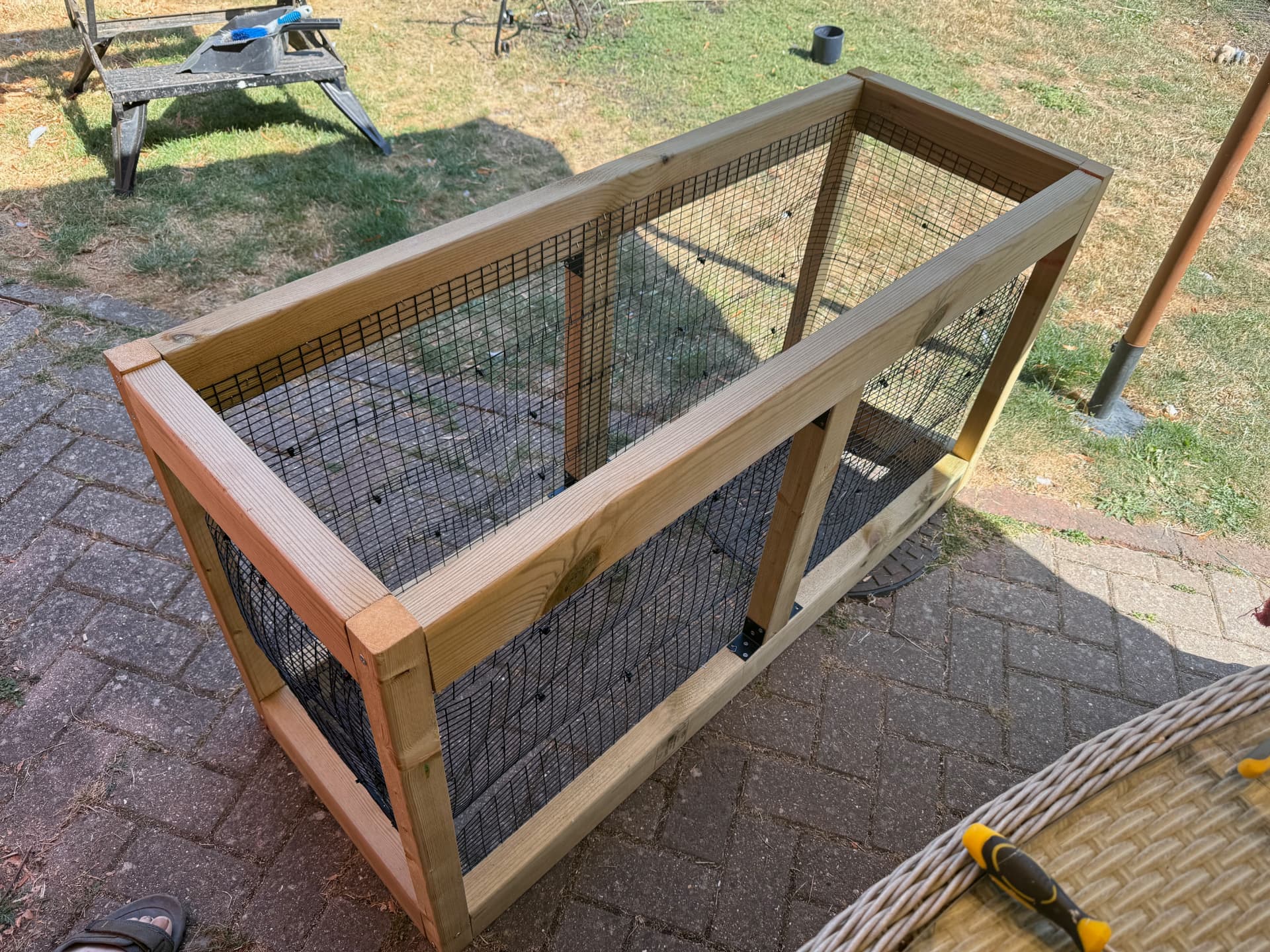 Solar hutch build step 2