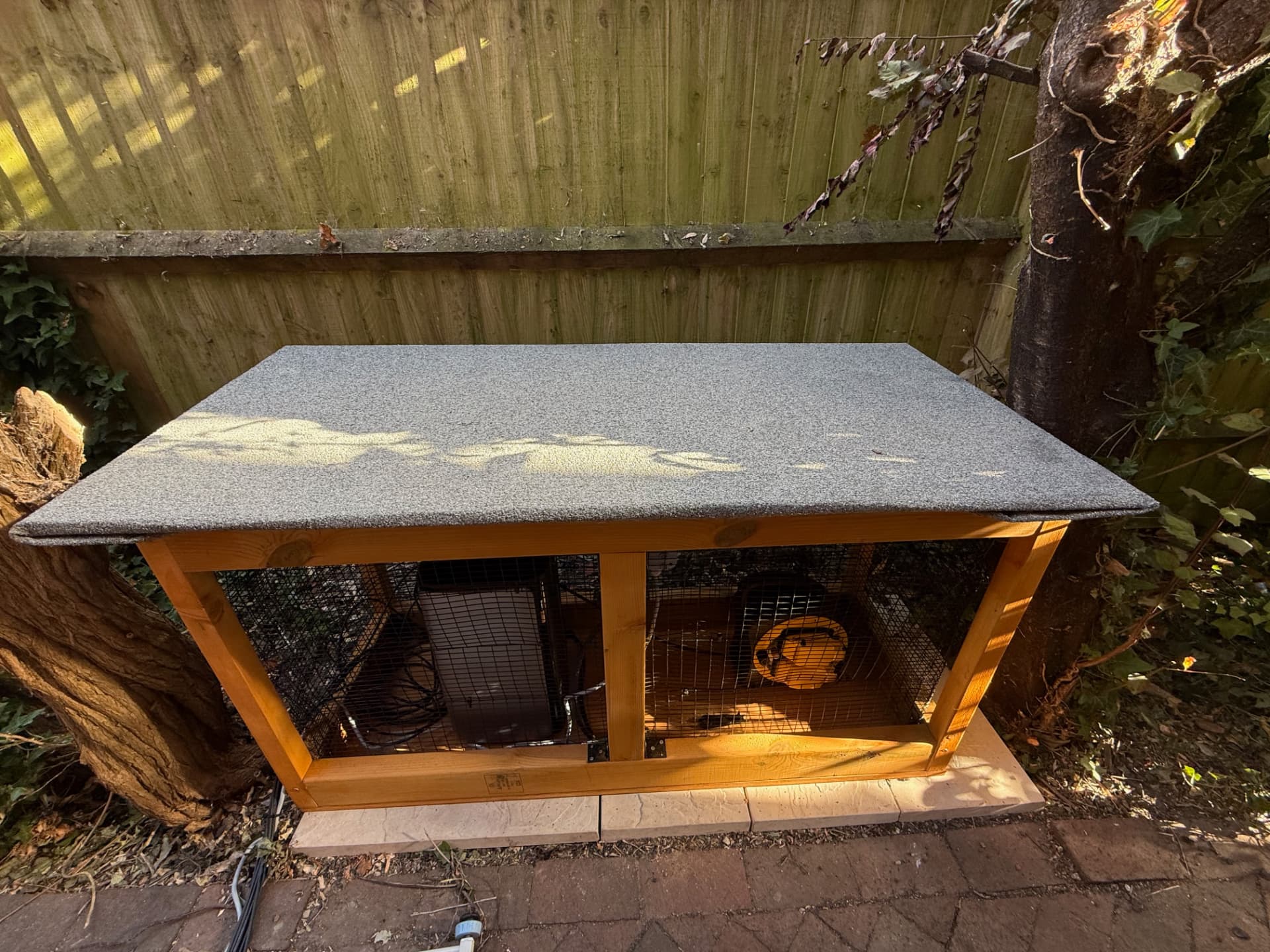 Solar hutch build step 4
